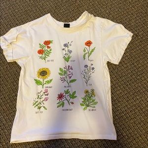 Flowers t shirt